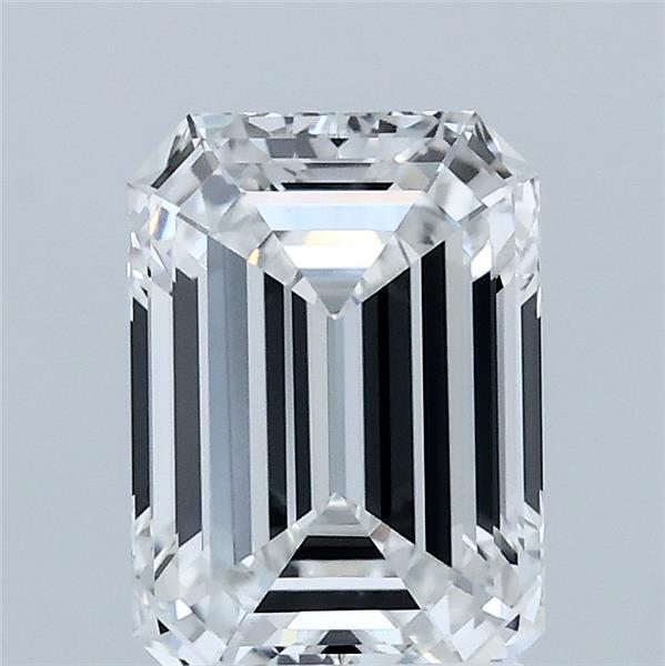 2.02ct Emerald E VVS2 Lab Created Diamond