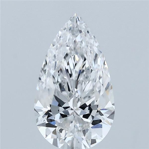 1.5ct Pear E VS1 Lab Created Diamond