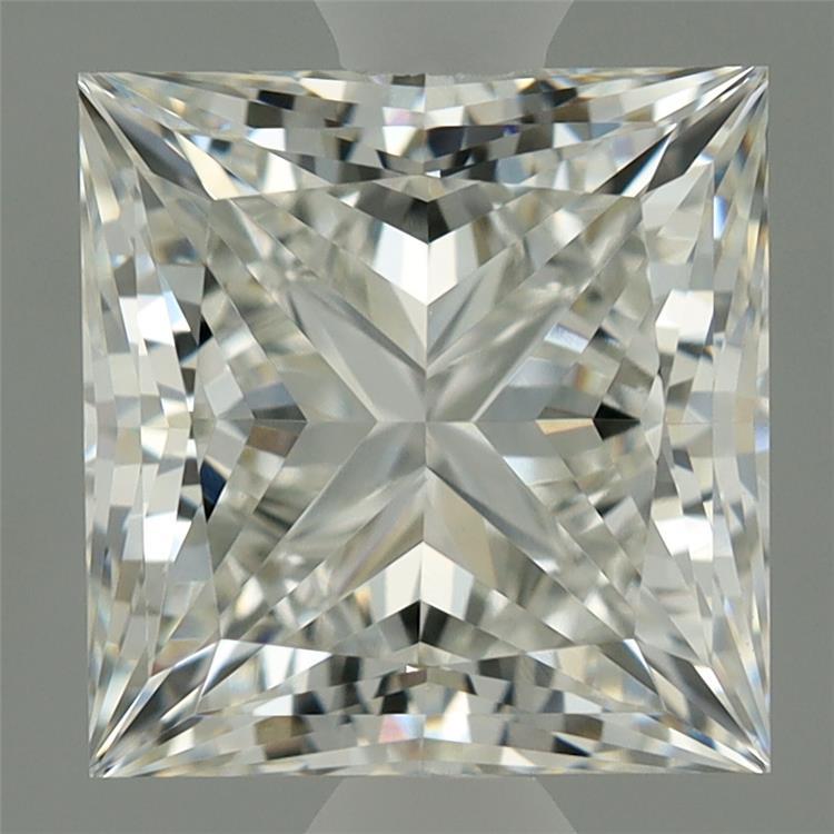 2.75ct Princess G VVS2 Lab Created Diamond