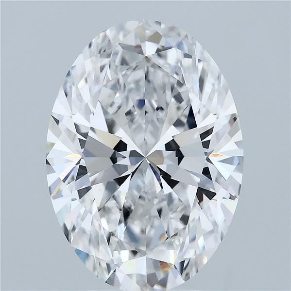 5.08ct Oval D VS1 Lab Created Diamond