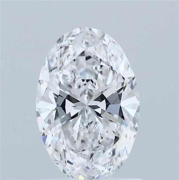 1.07ct Oval D VVS2 Lab Created Diamond