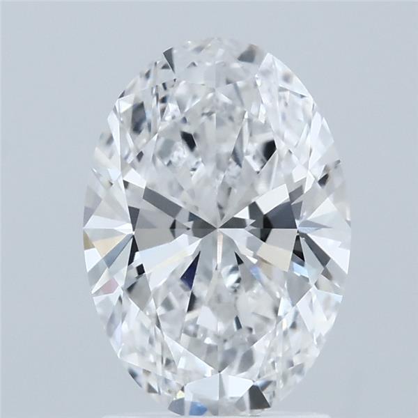 1.86ct Oval D VVS2 Lab Created Diamond