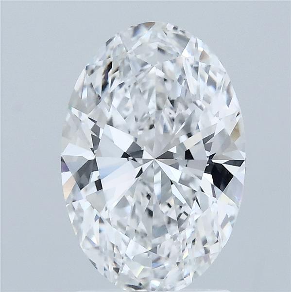 2ct Oval E VVS1 Lab Created Diamond