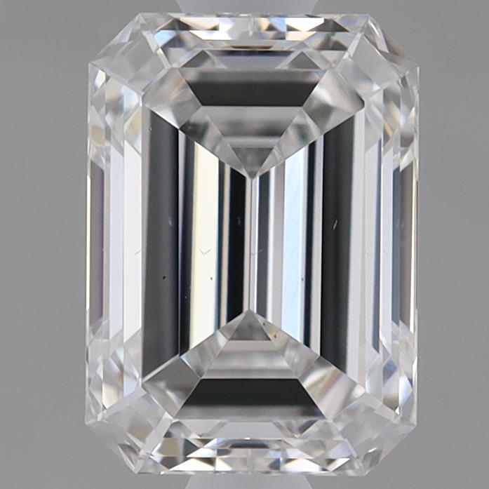 0.92ct Emerald E VS2 Lab Created Diamond