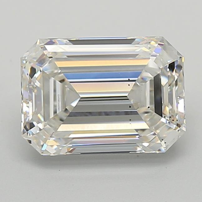 3.04ct Emerald G VS2 Lab Created Diamond
