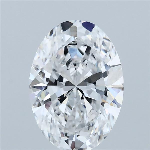 2ct Oval D VVS2 Lab Created Diamond