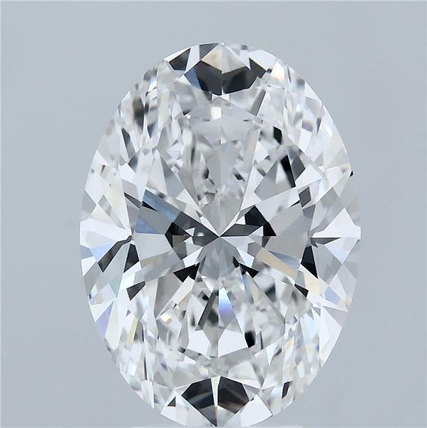 5.06ct Oval E VVS1 Lab Created Diamond