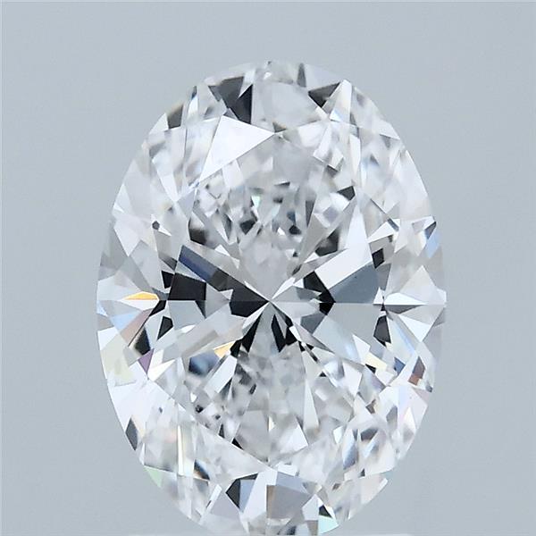 2.02ct Oval D VVS2 Lab Created Diamond