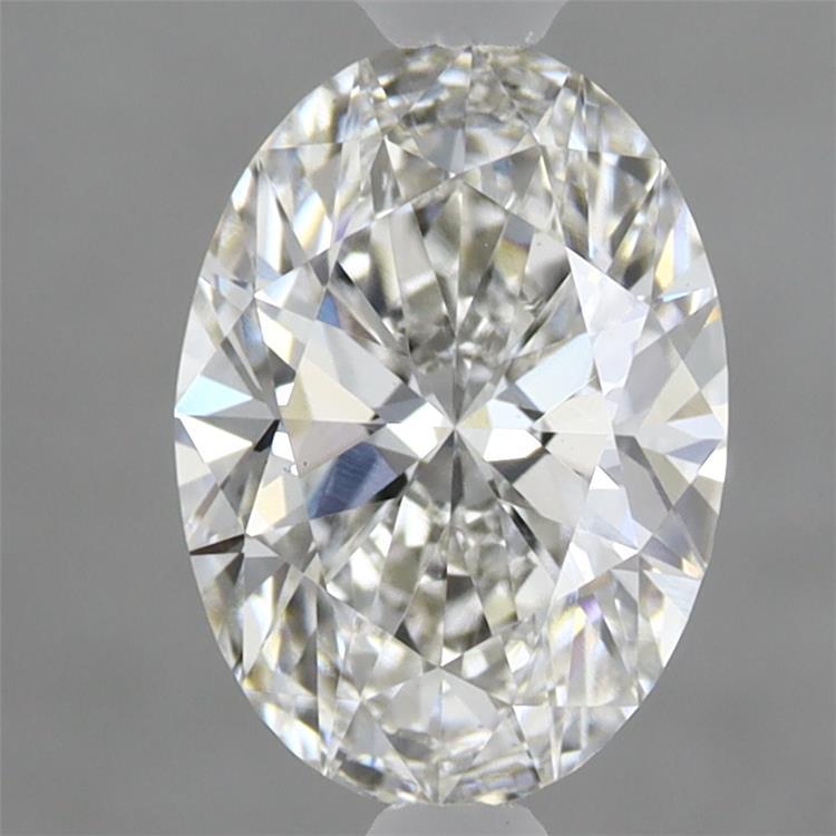 1.55ct Oval F VS1 Lab Created Diamond