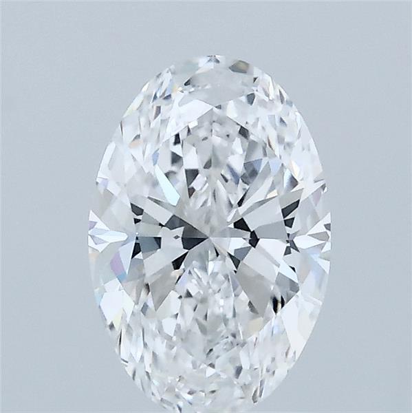 1.08ct Oval D VVS2 Lab Created Diamond