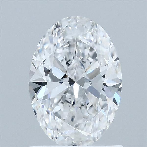 1.09ct Oval D VVS2 Lab Created Diamond