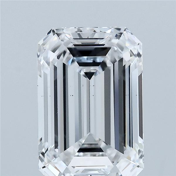 3ct Emerald D VS1 Lab Created Diamond
