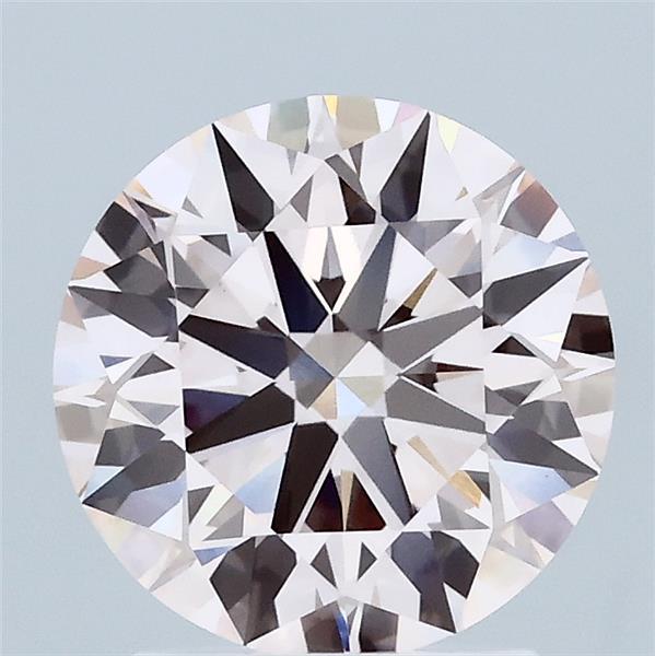 2.06ct Round FANCY PINK VVS2 Lab Created Diamond
