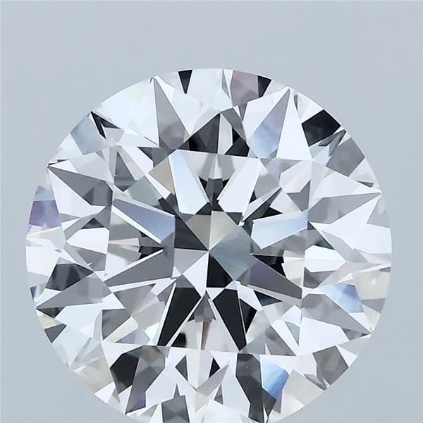 3.5ct Round E VVS2 Lab Created Diamond