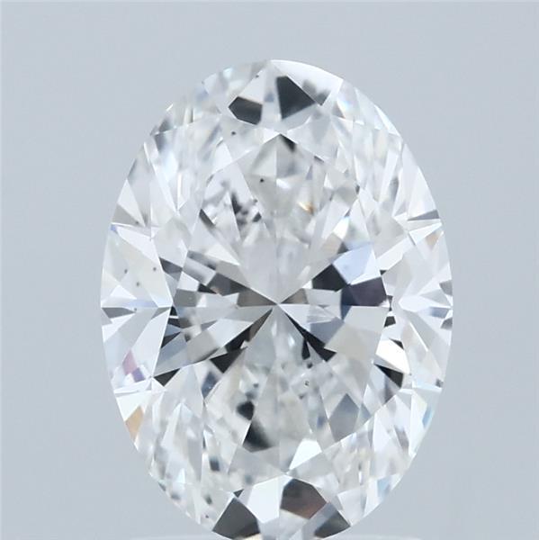 2ct Oval E VS2 Lab Created Diamond
