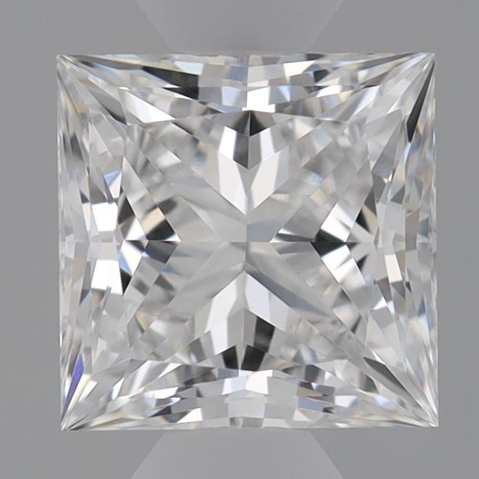 0.65ct Princess D VVS2 Lab Created Diamond