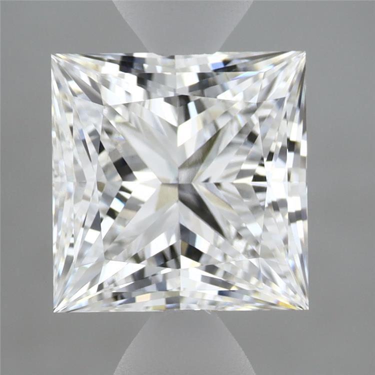 2.79ct Princess E VS1 Lab Created Diamond