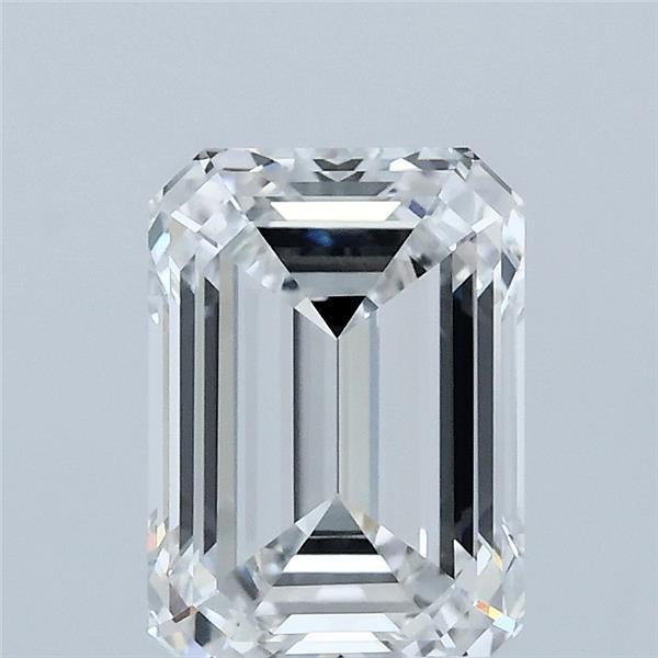 2.08ct Emerald E VVS2 Lab Created Diamond