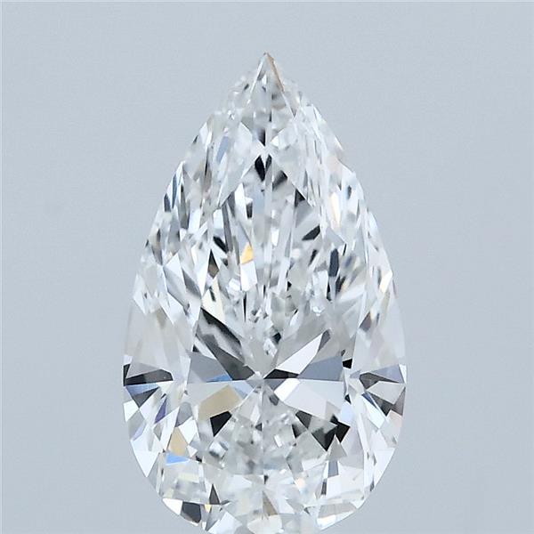 1.51ct Pear E VVS2 Lab Created Diamond