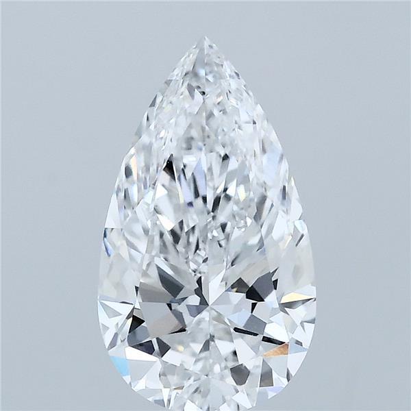1.98ct Pear D VVS2 Lab Created Diamond