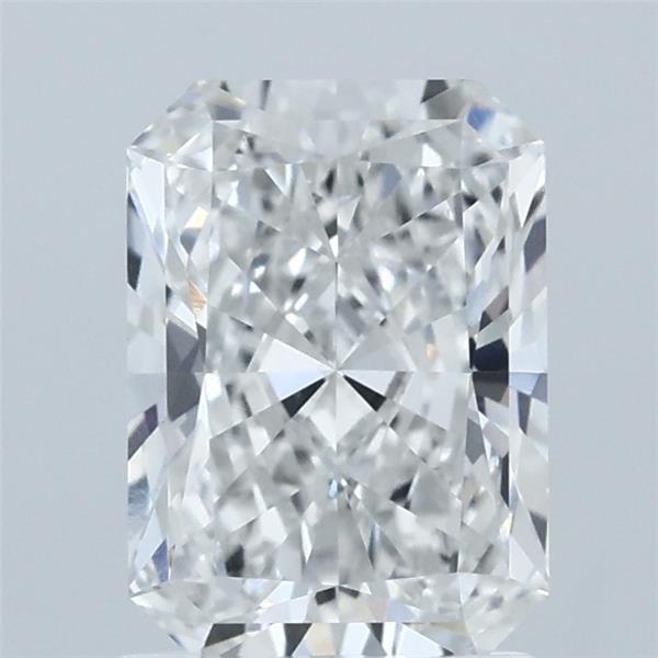 1.58ct Radiant E VVS2 Lab Created Diamond