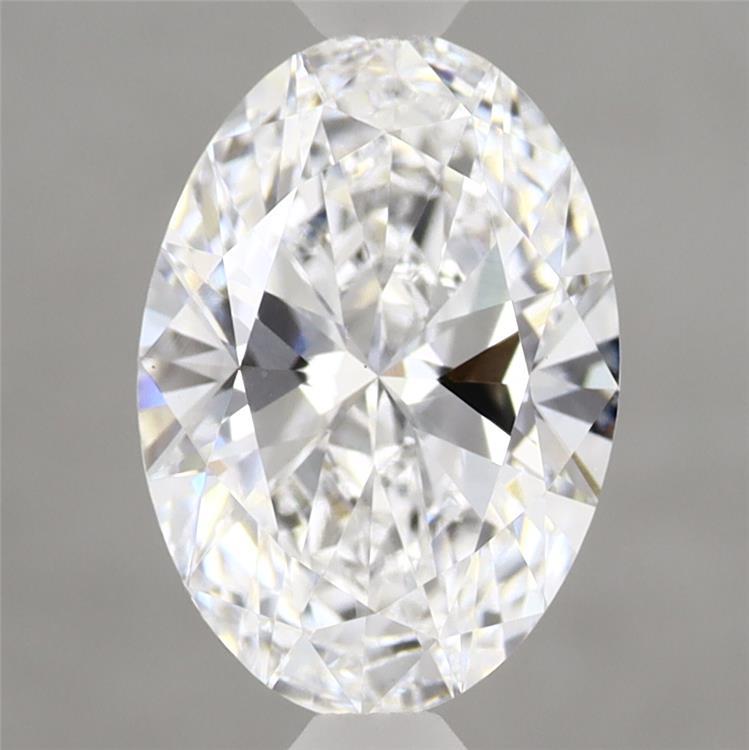 1.92ct Oval D VVS2 Lab Created Diamond