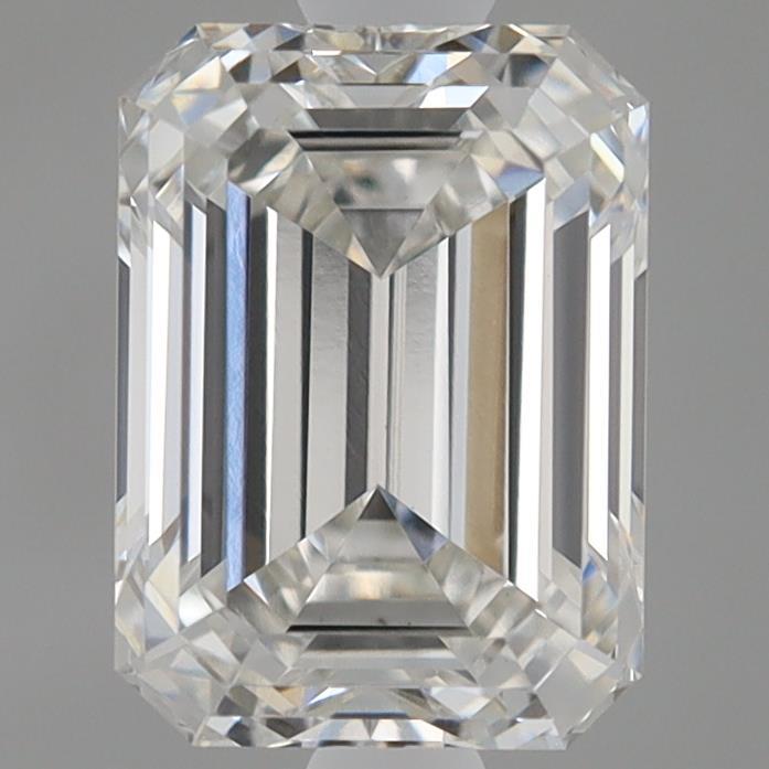 0.94ct Emerald F VVS2 Lab Created Diamond