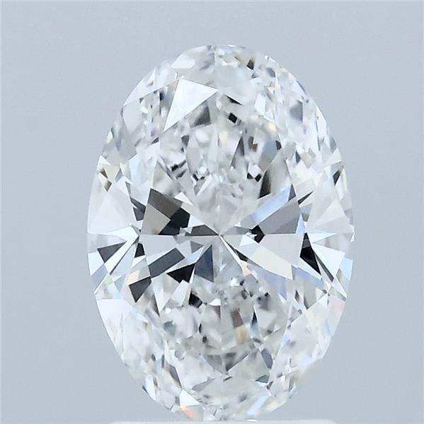 1.5ct Oval E VS1 Lab Created Diamond