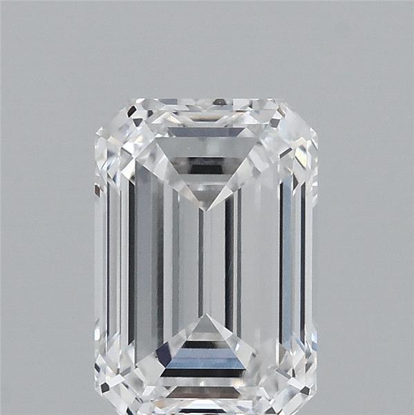 1.63ct Emerald D VVS2 Lab Created Diamond