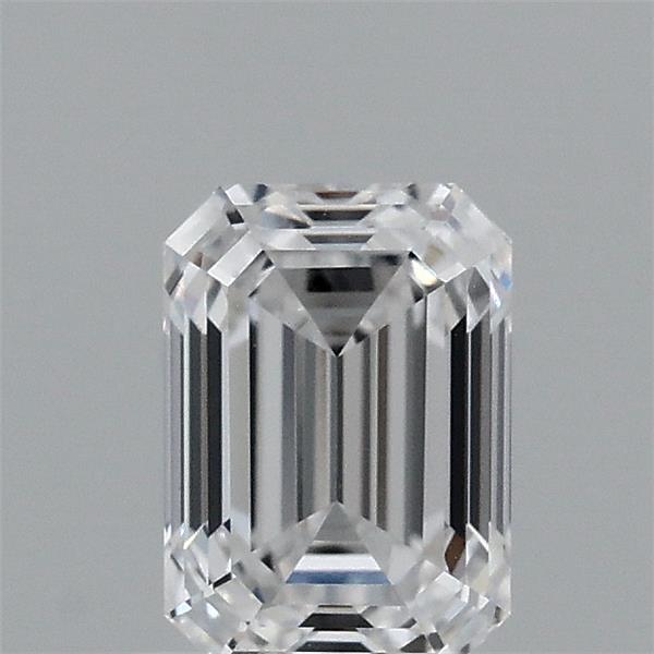 0.91ct Emerald D VVS1 Lab Created Diamond