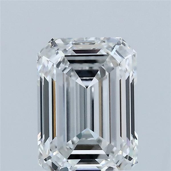 1.75ct Emerald E VVS2 Lab Created Diamond