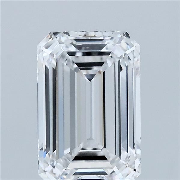 2.03ct Emerald D VVS2 Lab Created Diamond