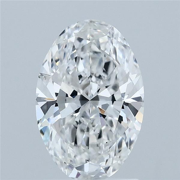 1.6ct Oval E VS1 Lab Created Diamond