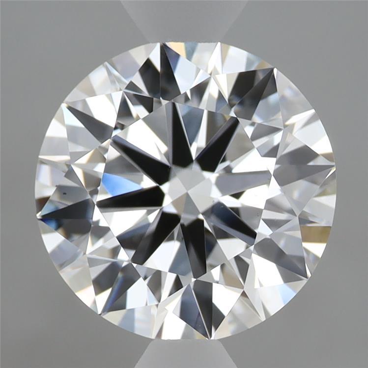 2.87ct Round D VS1 Lab Created Diamond
