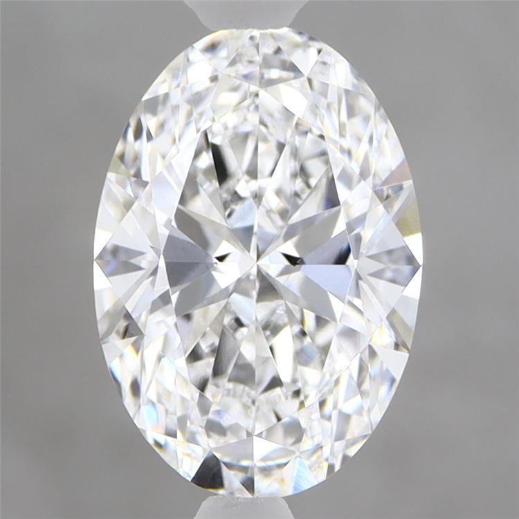 2.05ct Oval D VVS2 Lab Created Diamond