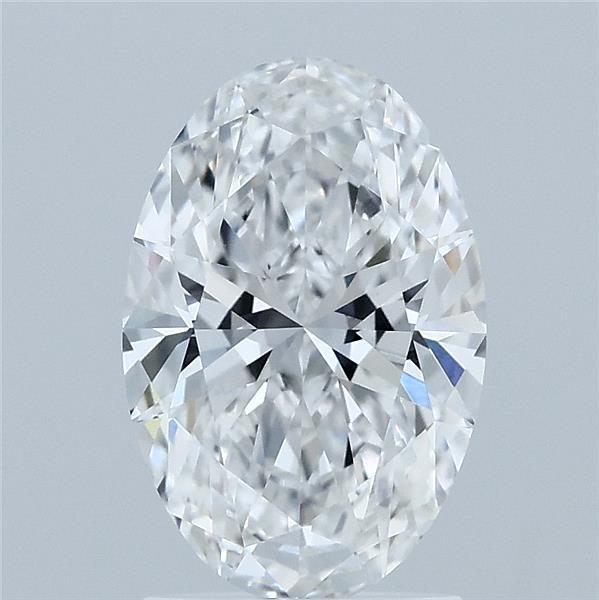 1.8ct Oval D VVS2 Lab Created Diamond