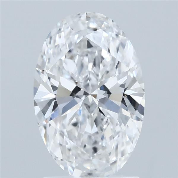1.86ct Oval D VVS2 Lab Created Diamond