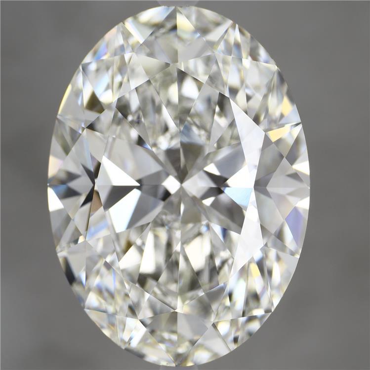 15.08ct Oval F VVS2 Lab Created Diamond