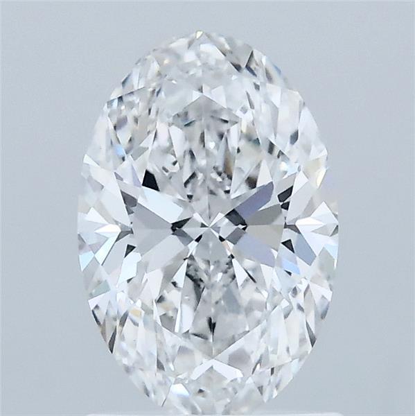 1.31ct Oval D VVS2 Lab Created Diamond