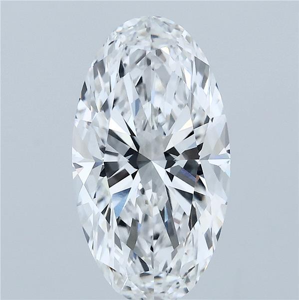3.01ct Oval E VVS2 Lab Created Diamond