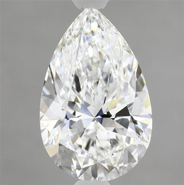 1.93ct Pear D VVS2 Lab Created Diamond