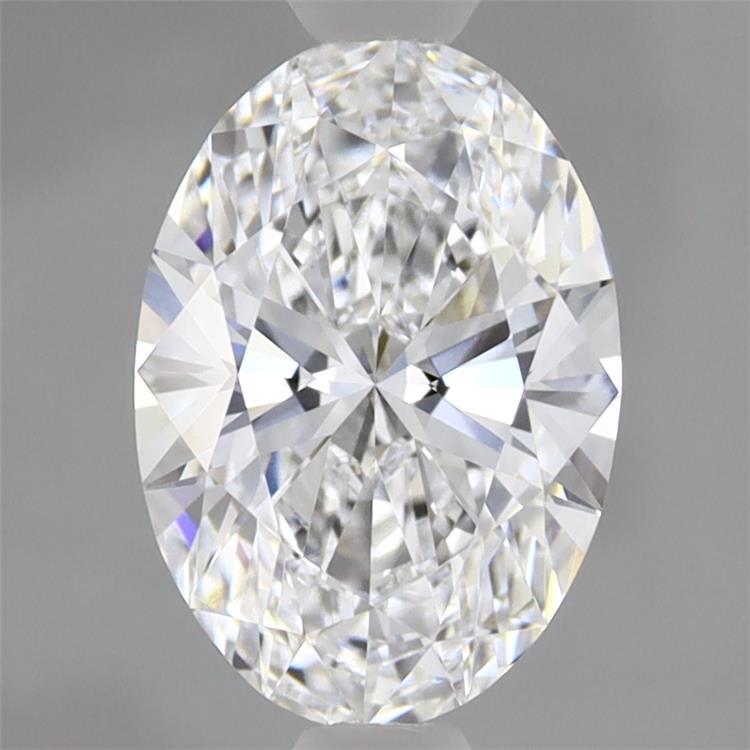 1.6ct Oval D VVS2 Lab Created Diamond