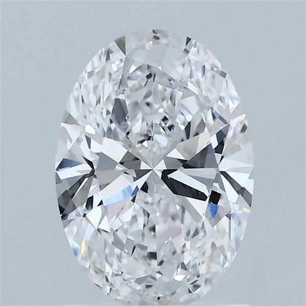 1.33ct Oval D VVS2 Lab Created Diamond