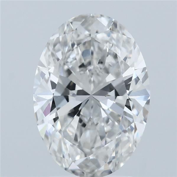 3ct Oval G VS1 Lab Created Diamond