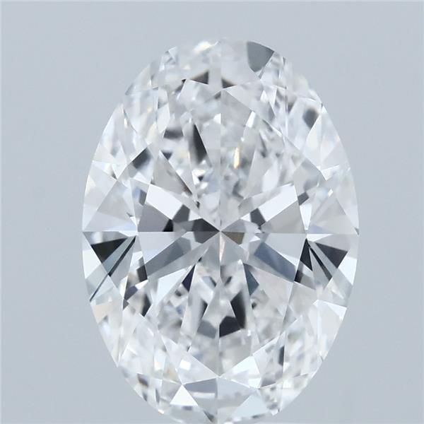 3.01ct Oval D VVS1 Lab Created Diamond