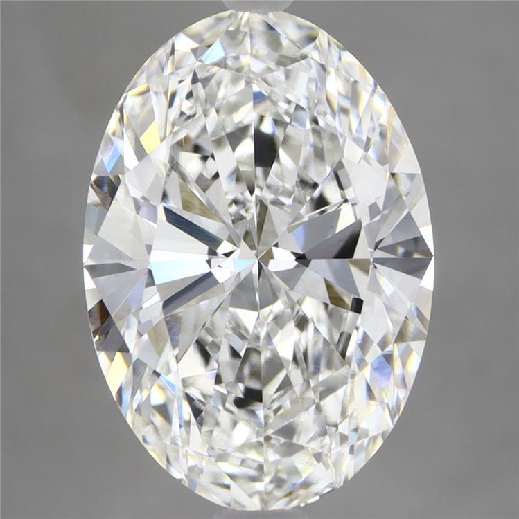 4.98ct Oval E VVS2 Lab Created Diamond