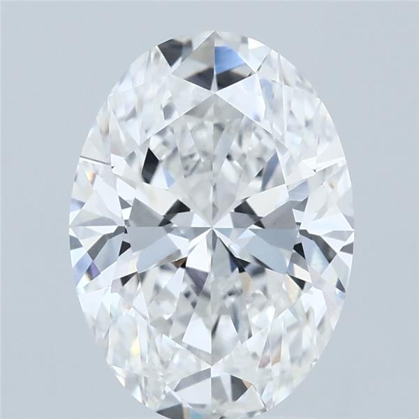 2.52ct Oval E VVS2 Lab Created Diamond