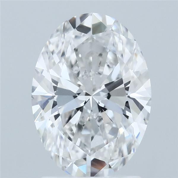 2ct Oval E VS1 Lab Created Diamond