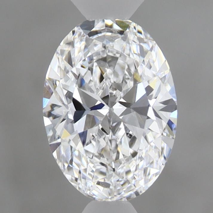 0.93ct Oval D VVS2 Lab Created Diamond