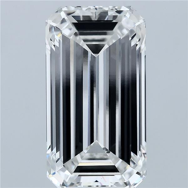 8.2ct Emerald F VS1 Lab Created Diamond